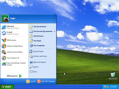 windows xp install